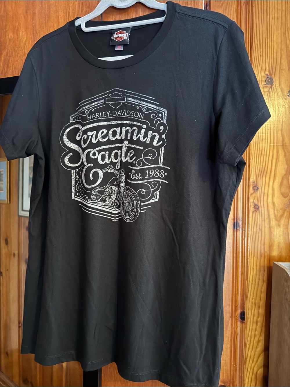 Harley-Davidson Black Short Sleeve Screamin' Eagle Graphic Tee
